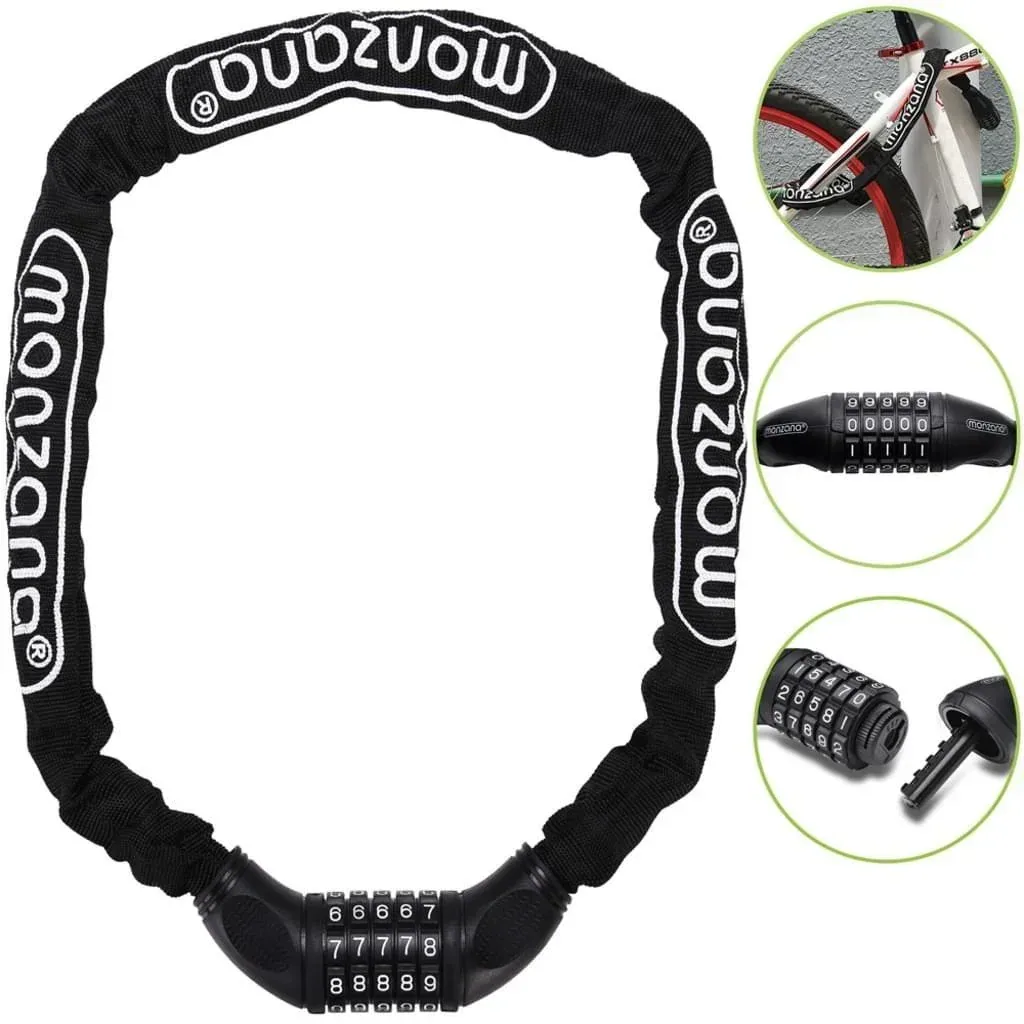 Bicycle lock 90cm with number code