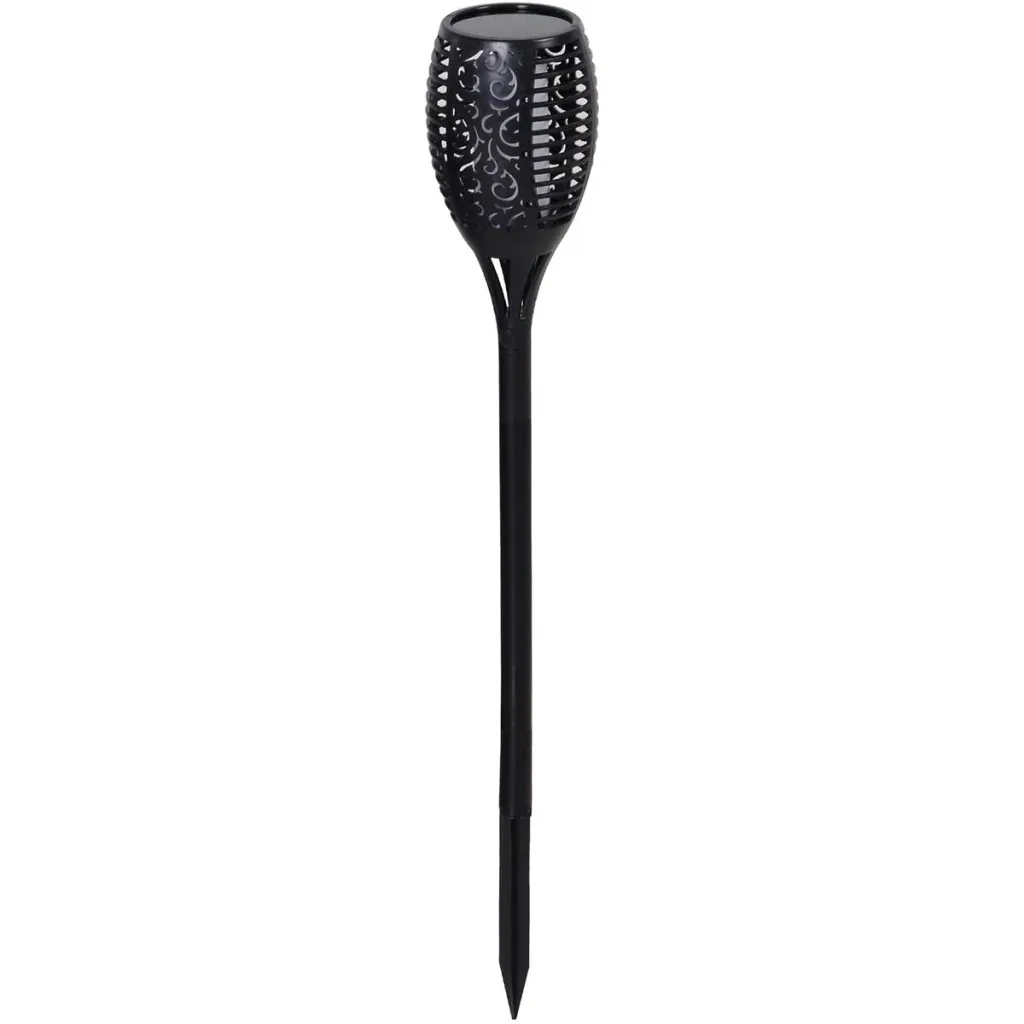 Solar light in a set of 2 black