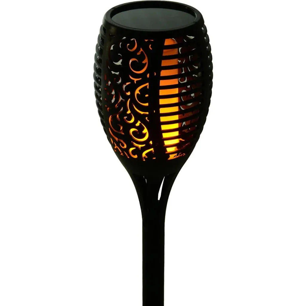 Solar light in a set of 2 black