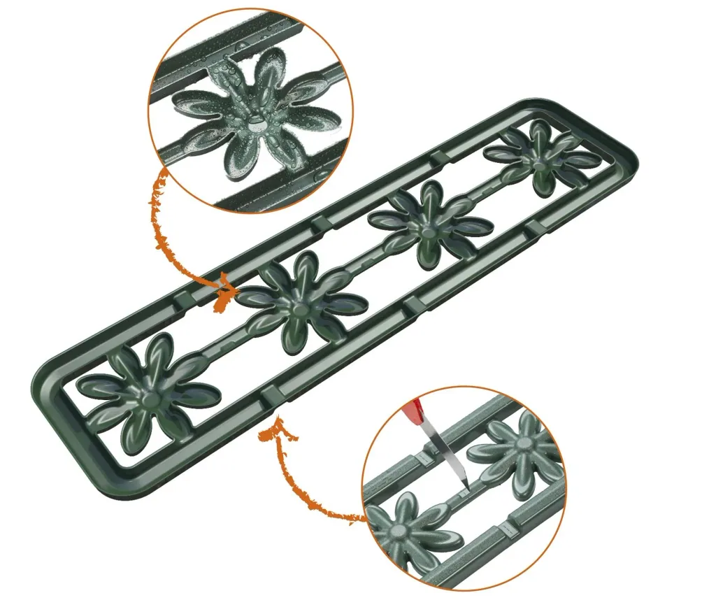 Water saving system "Flora" set - 10 pieces