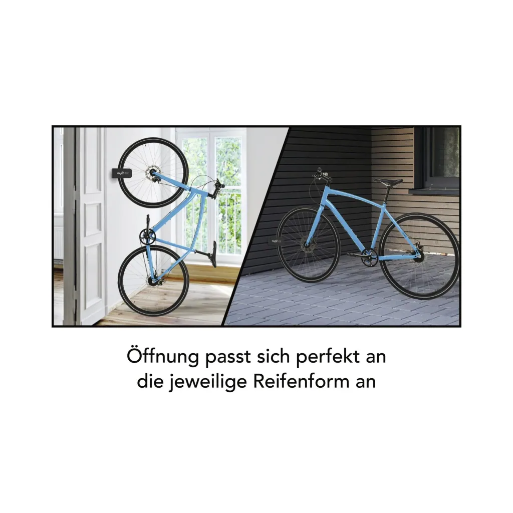 Universal bicycle wall mount