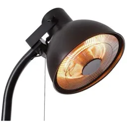 Patio heater - 2000W - Lantern - 43x70x230 cm