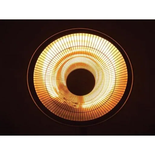 Patio heater - 2000W - Lantern - 43x70x230 cm