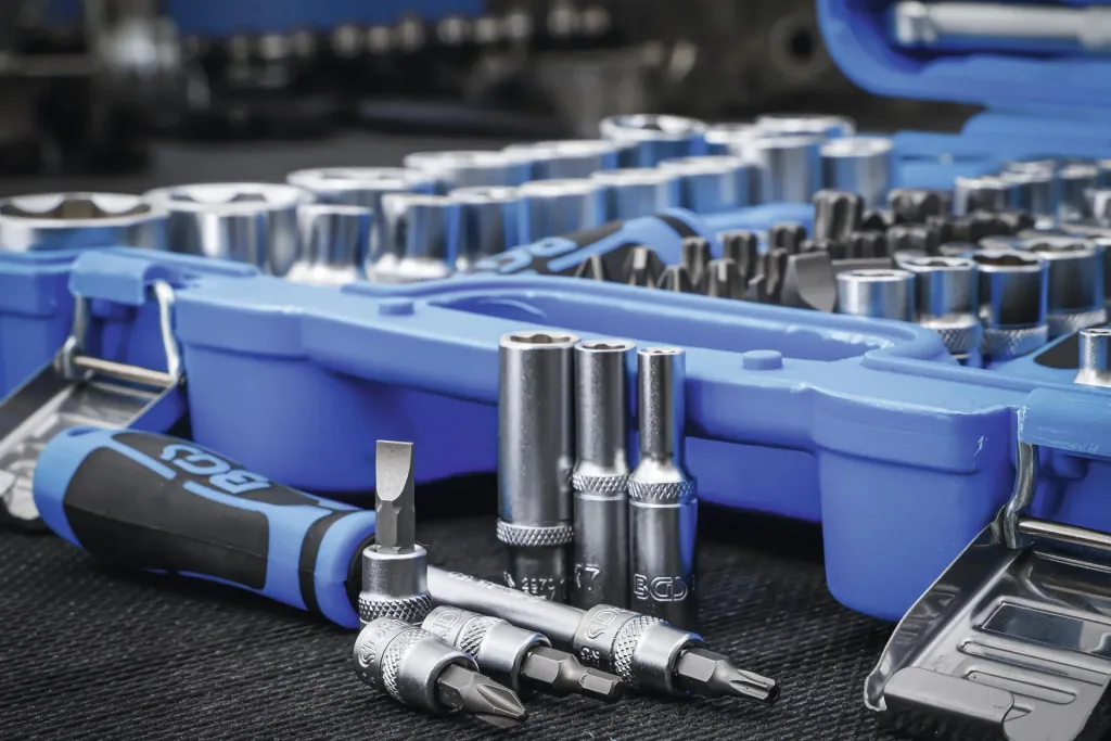 Socket wrench set wave profile 192-piece