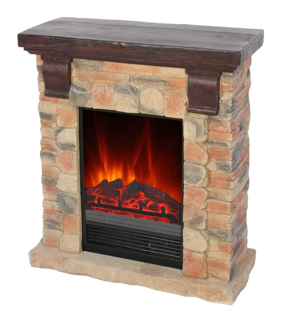 Electric fireplace "Kitzbühel" with remote control