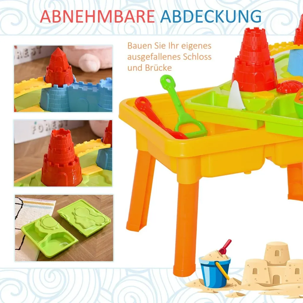 Children's sand toys castle theme colorful