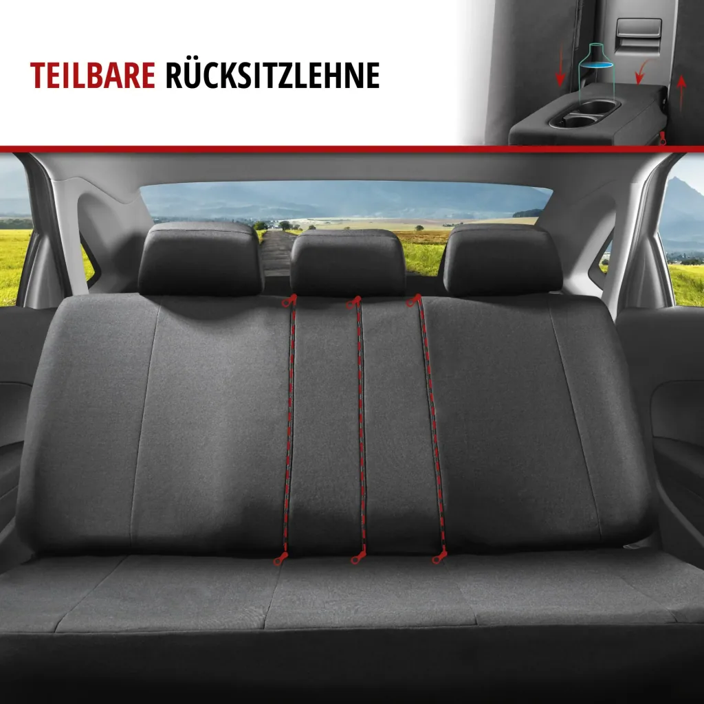 Car seat cover "SPEEDWAY" - complete set