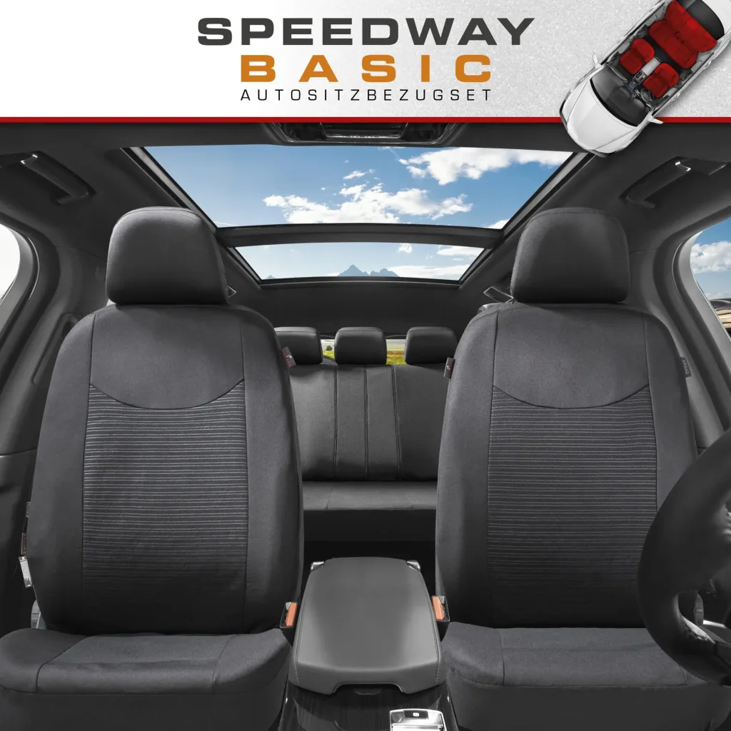 Car seat cover "SPEEDWAY" - complete set