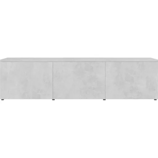 TV cabinet 120x34x30 cm chipboard concrete grey