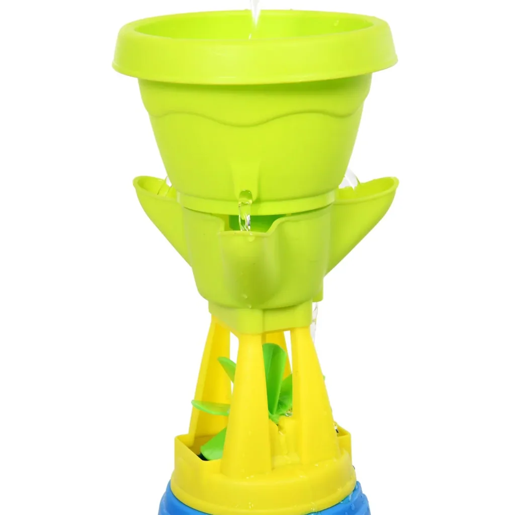 Children's sandpit table with 21-piece accessories