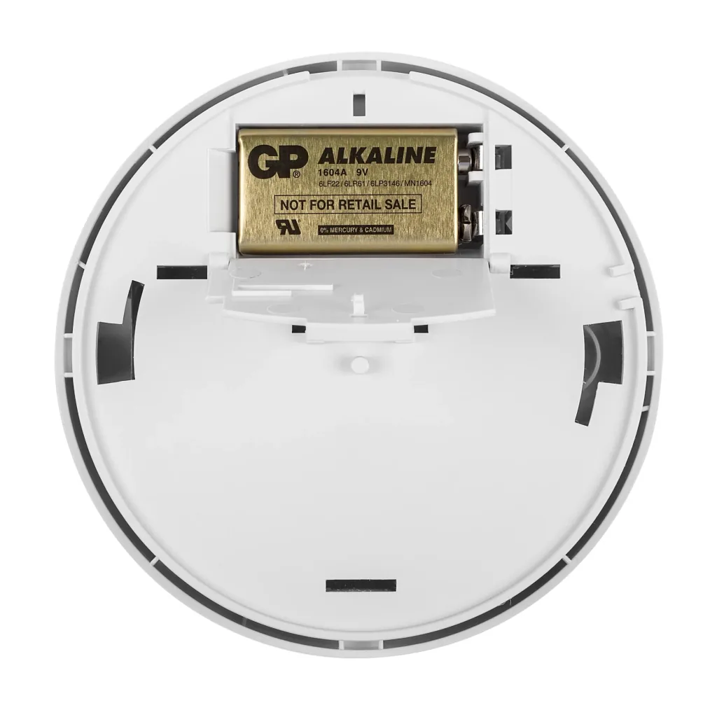 Smoke detector with 230V power supply