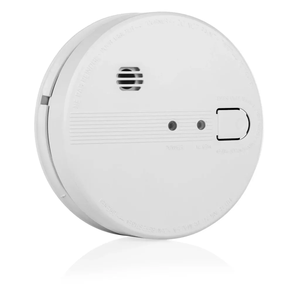 Smoke detector with 230V power supply