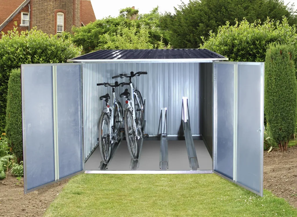 Bicycle box for up to 4 bicycles