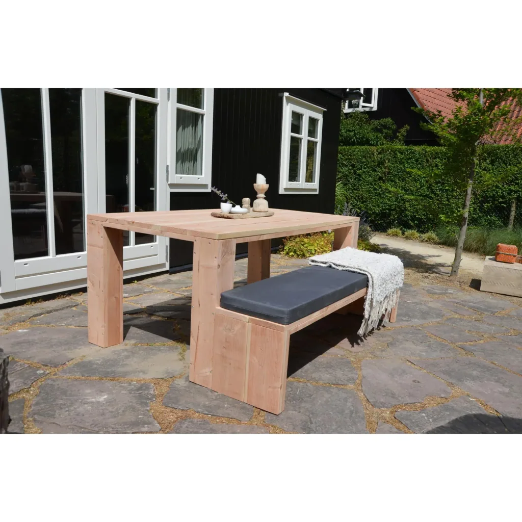 Garden bench Douglas wood 160 cm
