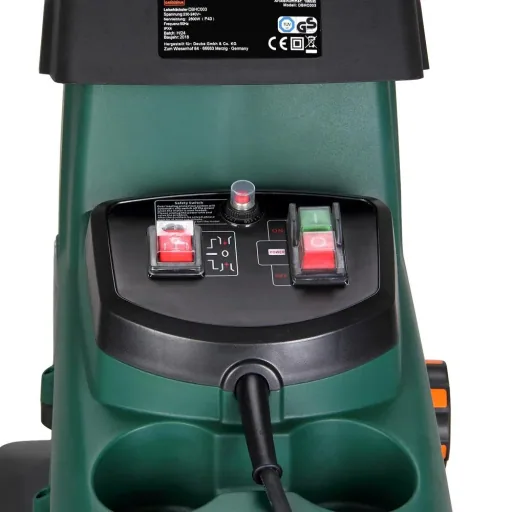 Paper shredder with 60L waste container