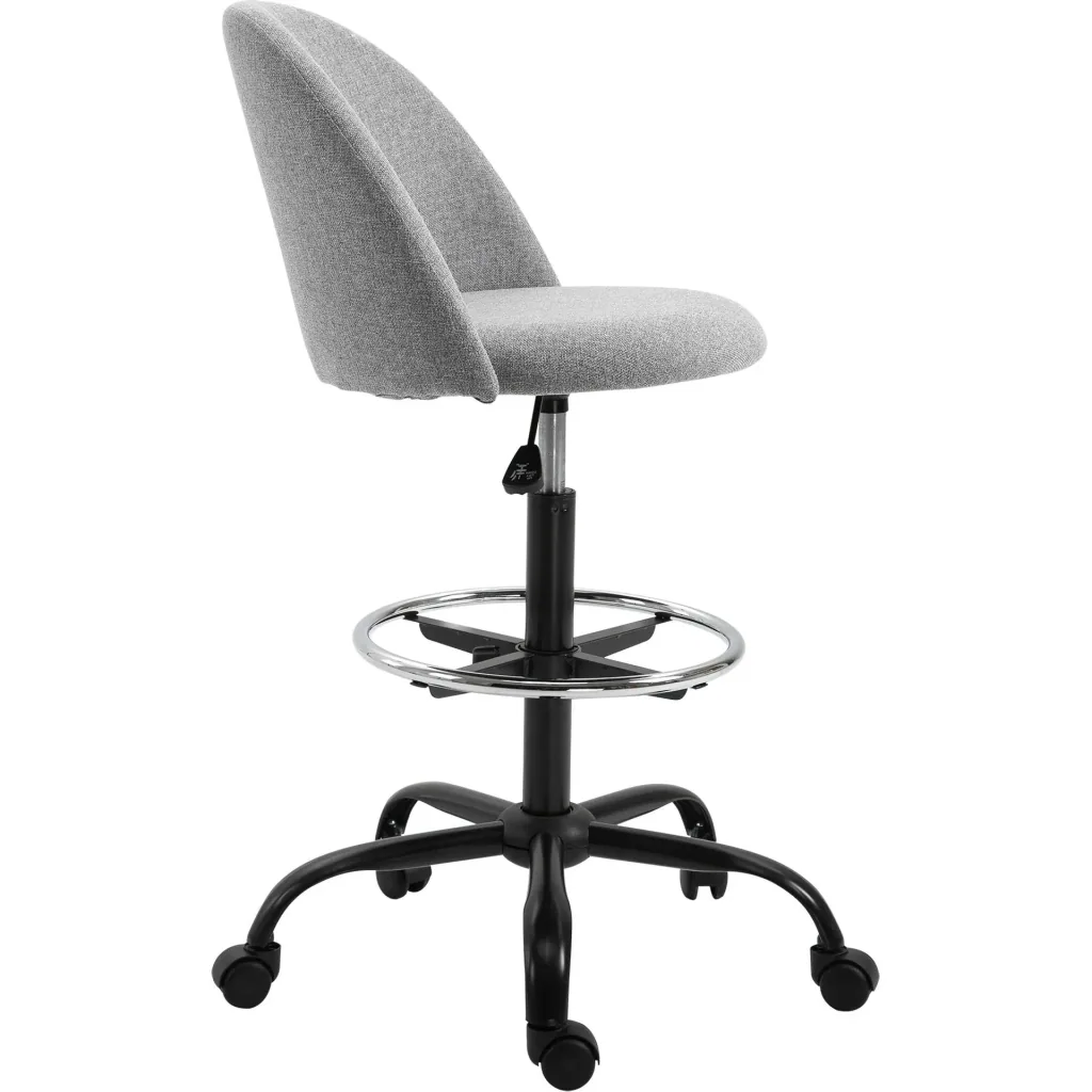 Desk stool, grey