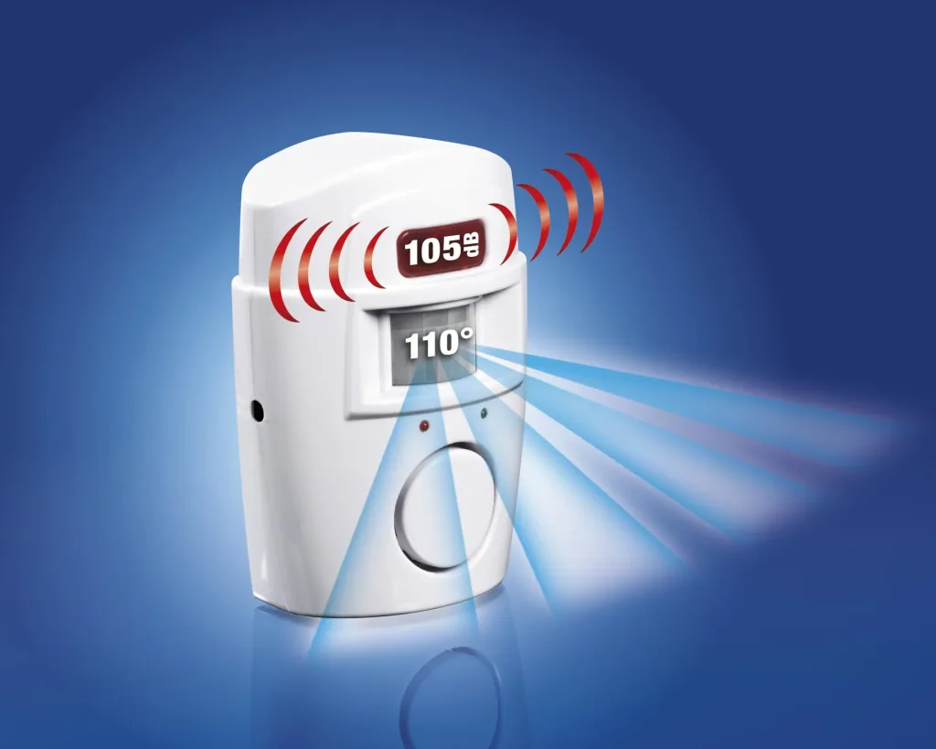 Wireless infrared alarm system 2 for 1 value set