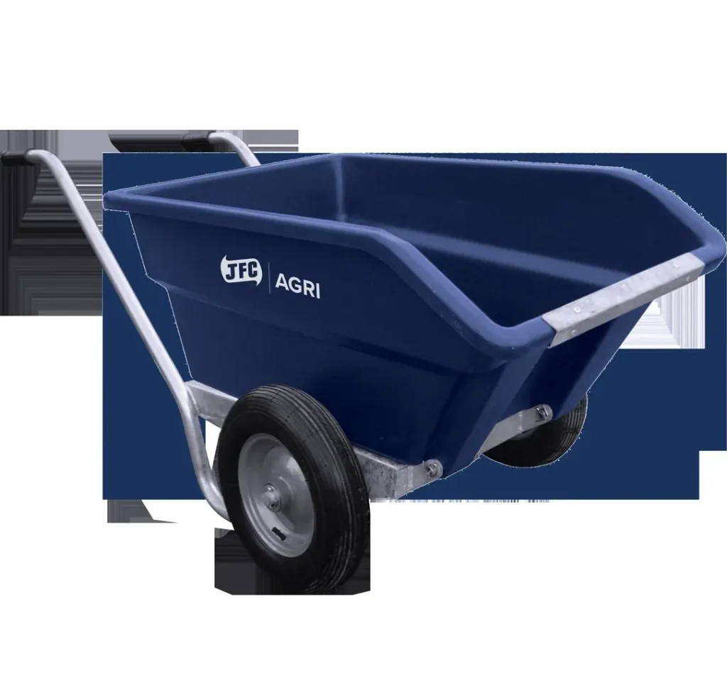 Tweewielige kruiwagen TWB 250 blauw