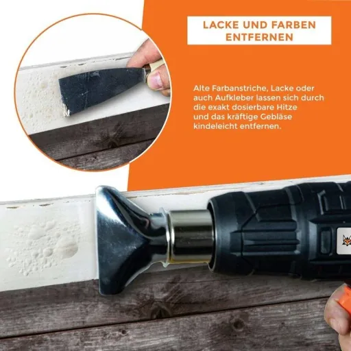 Deltafox Electric Hot Air Gun - 2000W - DP-EHG 2050