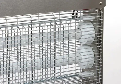 Electric fly killer EcoKill Inox IPX4, 2 x 15 watts