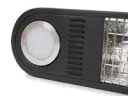 Patio heater wall or ceiling mounting 1500 W with LED lighting
