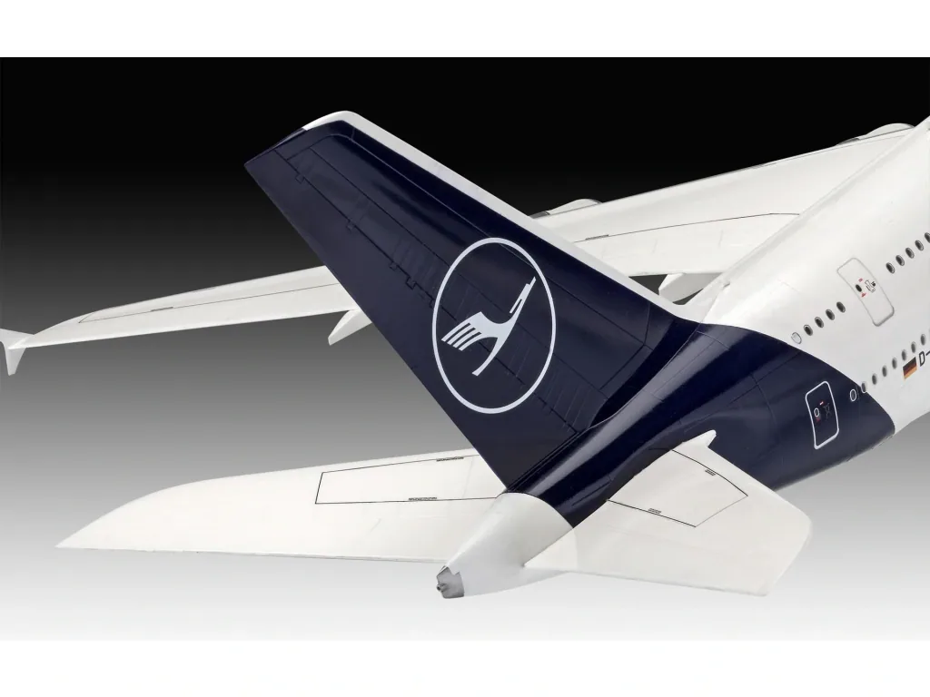 Modellbausatz Airbus A380-800 Lufthansa New Livery