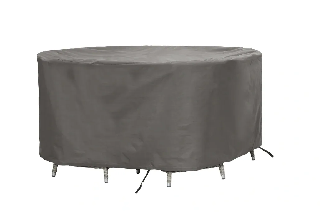 Professional protective cover for furniture groups small, round