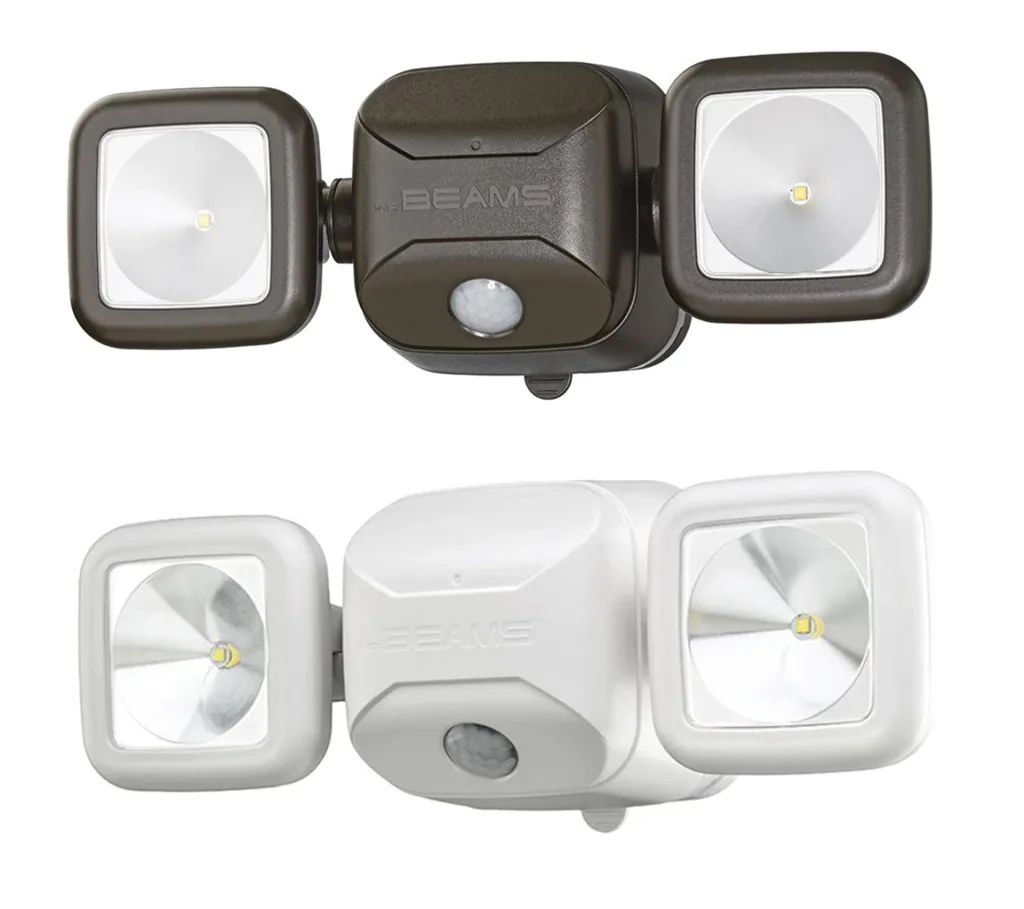LED spotlight white with motion detector MB3000 500 lumen IP66