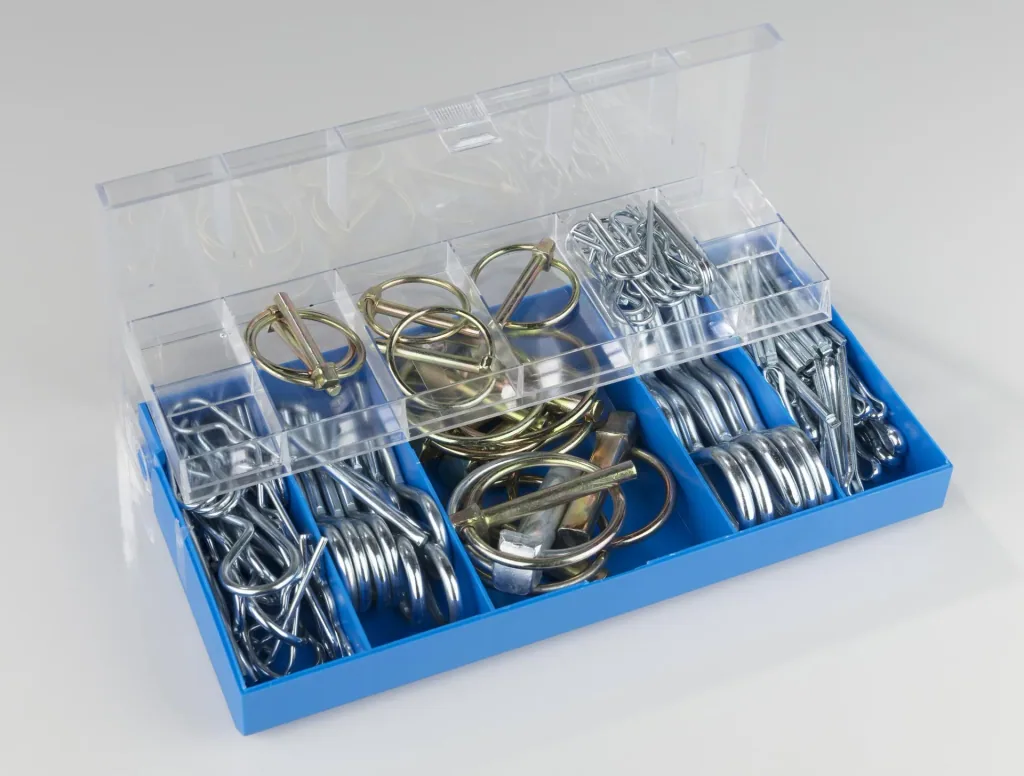 Linch pins/ spring pins 104 pieces