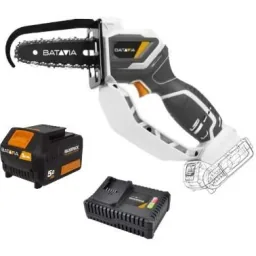Nexxsaw Power Beam 18 V eenhandige zaagset (5.0 Ah Maxxpack batterij + 4 A snellader)