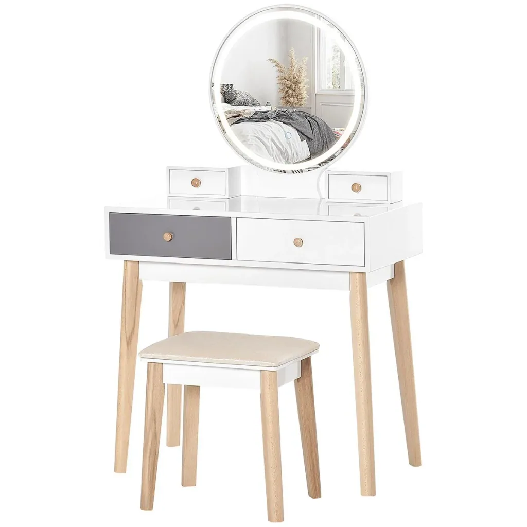 Dressing table chest of drawers table Scandi Design