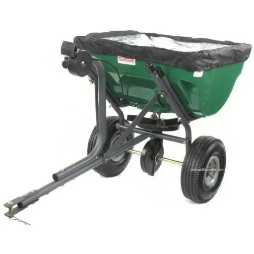 Turfmaster Precision trailed spreader 45 kg. Fertilizer and salt spreader
