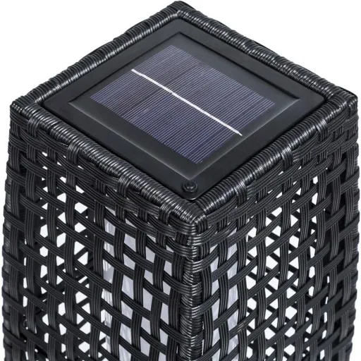 Solar garden light Polyrotan 25 LED 70cm