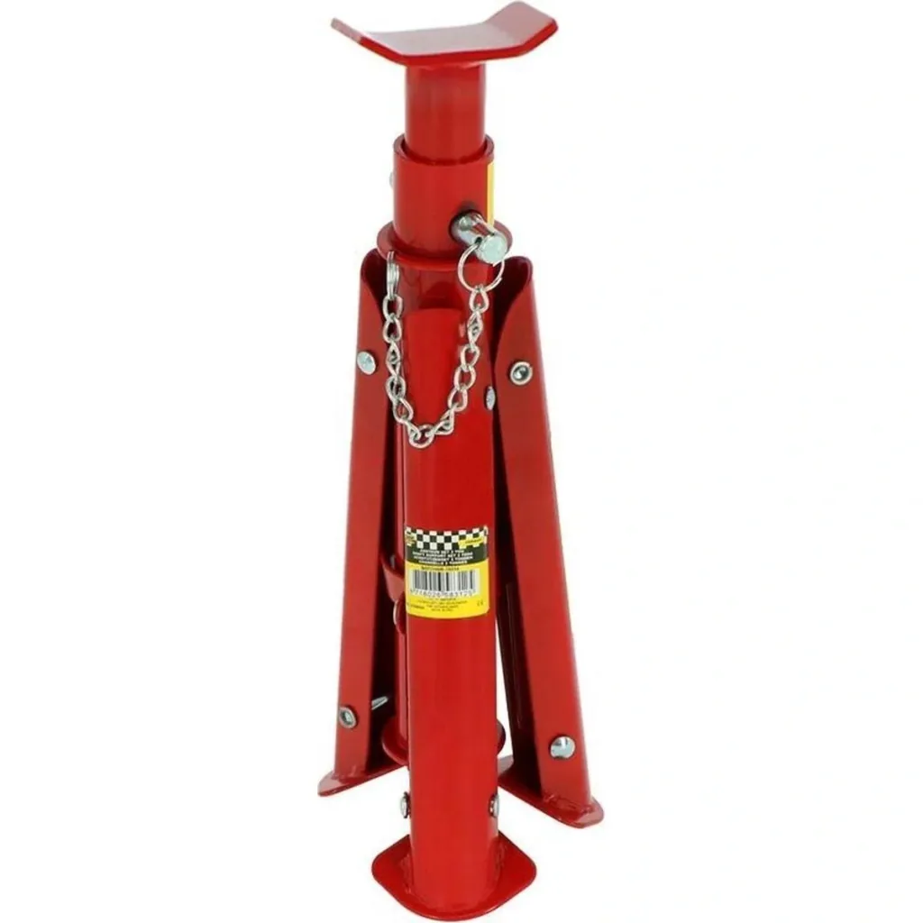 Axle stands 2 pieces - 2 ton capacity - 23x23x37 cm