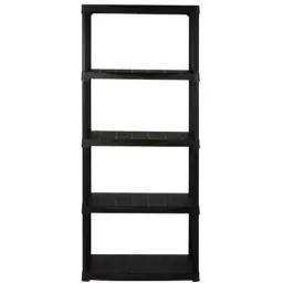 ArtPlast Storage Shelf - 70 x 30 x 175.5 cm - Black