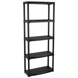 ArtPlast Storage Shelf - 70 x 30 x 175.5 cm - Black