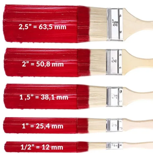 30-piece brush set - 5 different brushes
