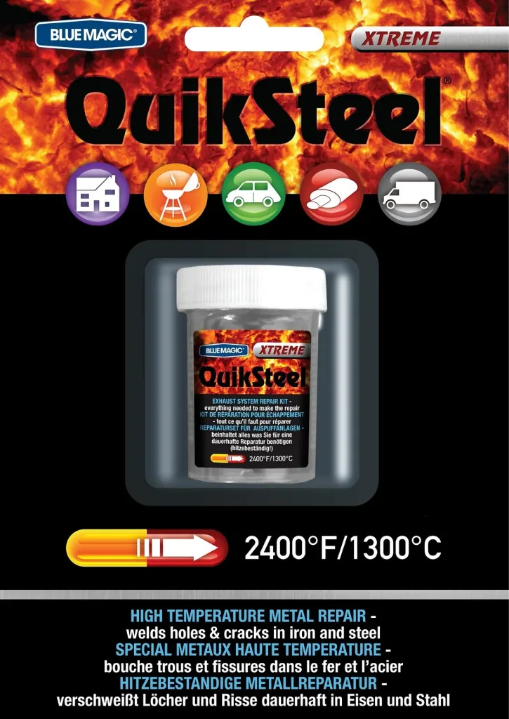 Cold welding compound THERMOSTEEL/ QuikSteel