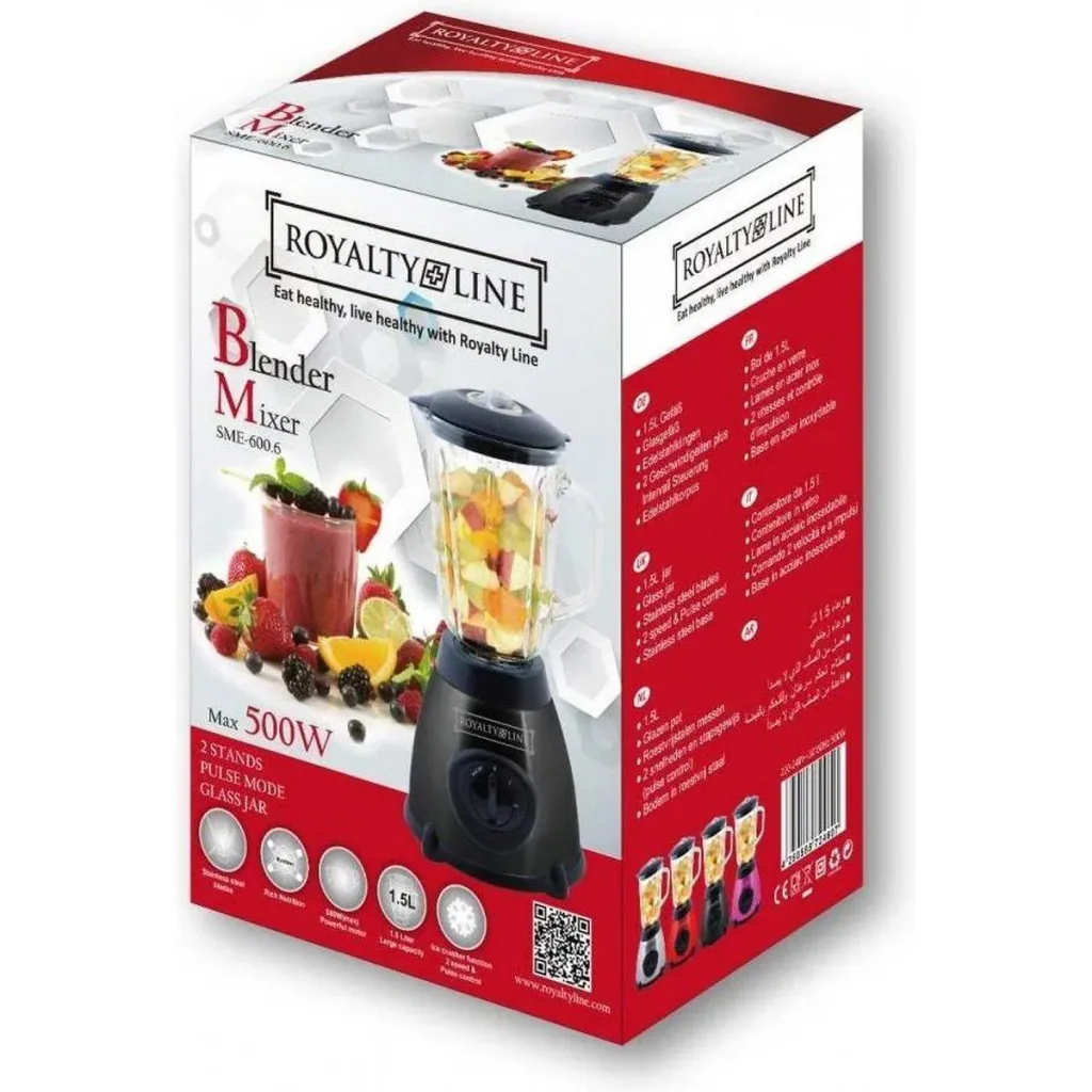 Mixer - 500W - 1,5L - Schwarz