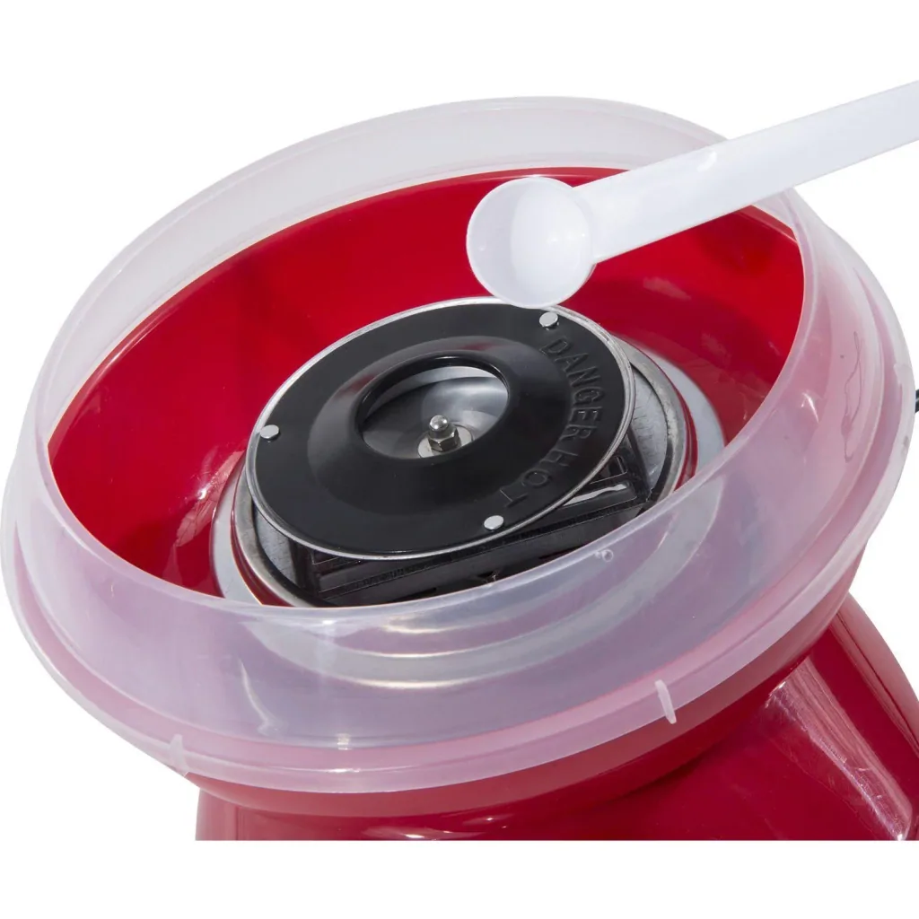 Cotton candy machine red