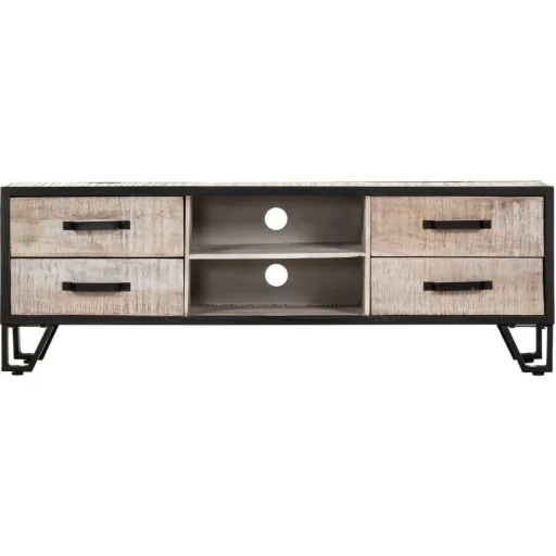 TV cabinet 120x30x40 cm solid acacia wood