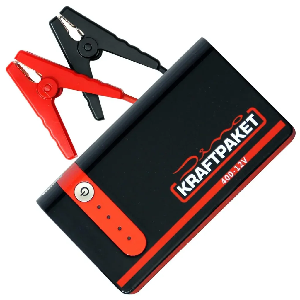 Jump starter 12 Volt - 9,000 mAh - 400 A