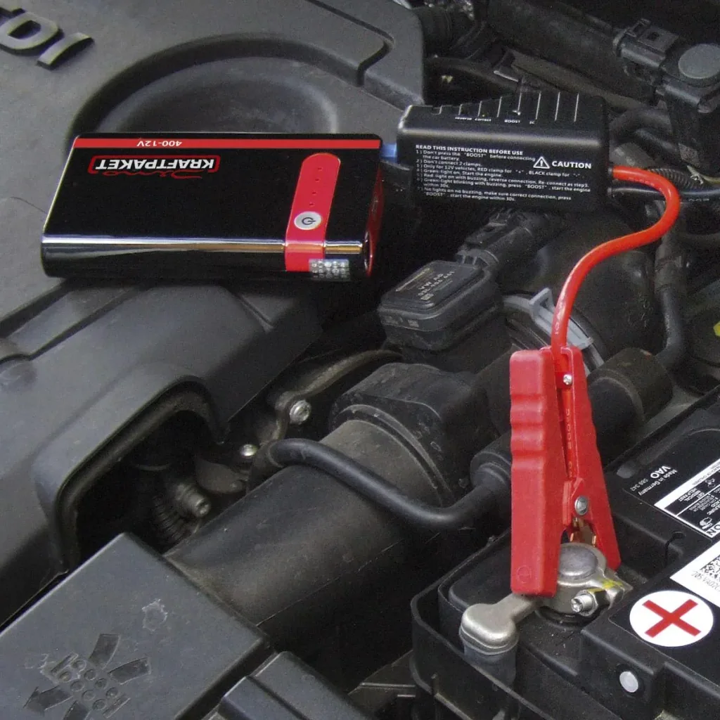 Jump starter 12 Volt - 9,000 mAh - 400 A