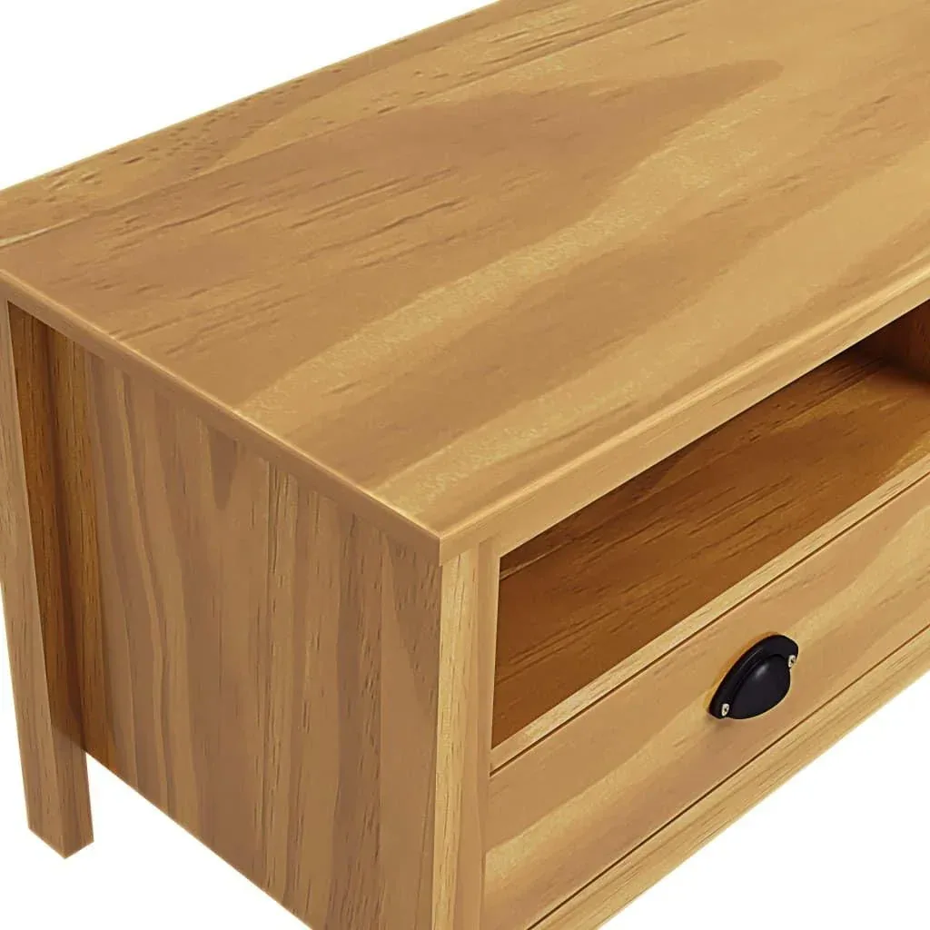 TV cabinet Hill Range 158x40x47 cm pine honey brown