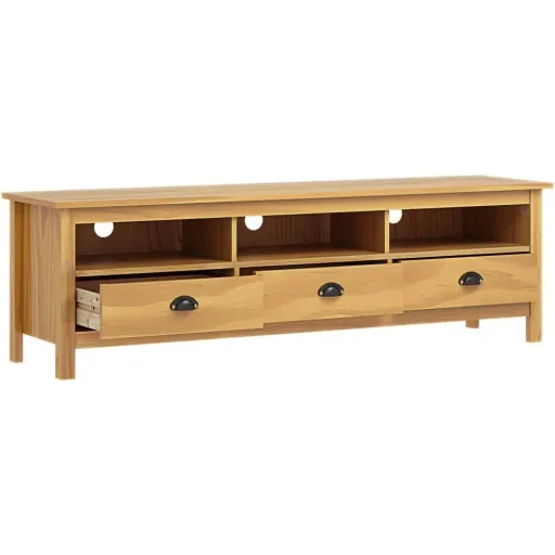 TV cabinet Hill Range 158x40x47 cm pine honey brown