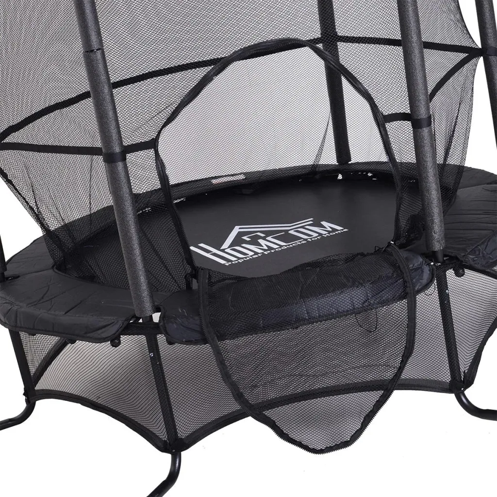 Trampoline for children black