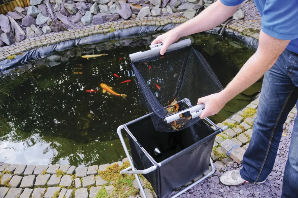 Pond vacuum basket for pond sludge vacuum PONDVAC