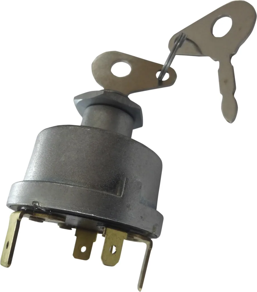 Ignition switch with spare keys