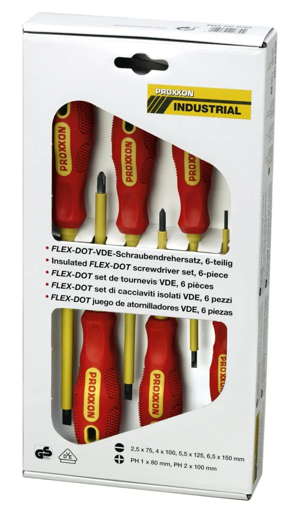 FLEX-DOT screwdriver set HX (6 pieces)