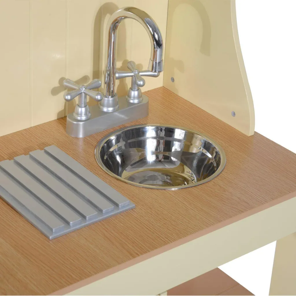 Children's kitchen play kitchen children's play kitchen yellow